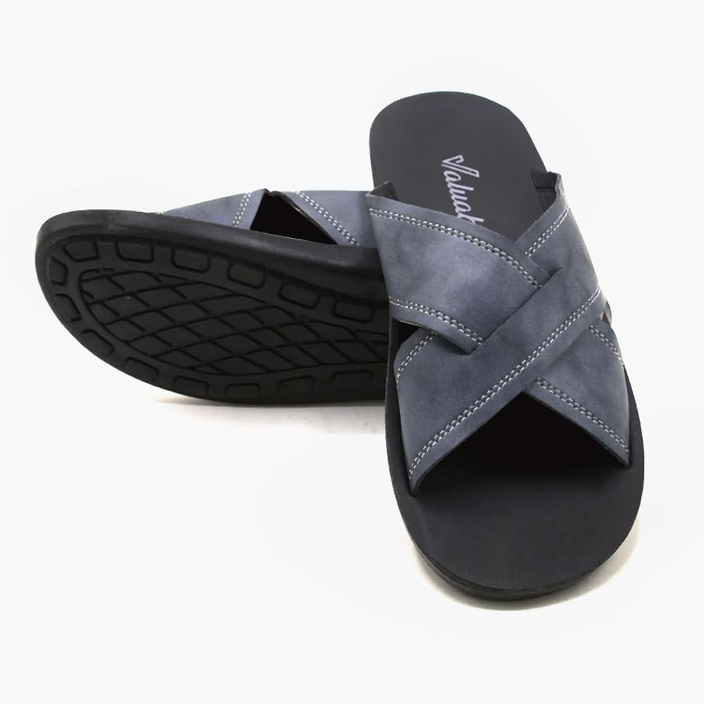Men's Slipper - Grey, Men's Slippers, Chase Value, Chase Value