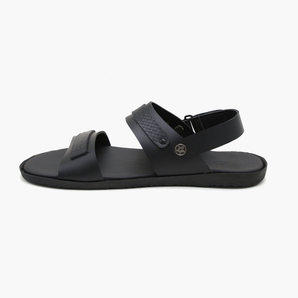 Men's Sandal - Black, Men's Sandals, Chase Value, Chase Value