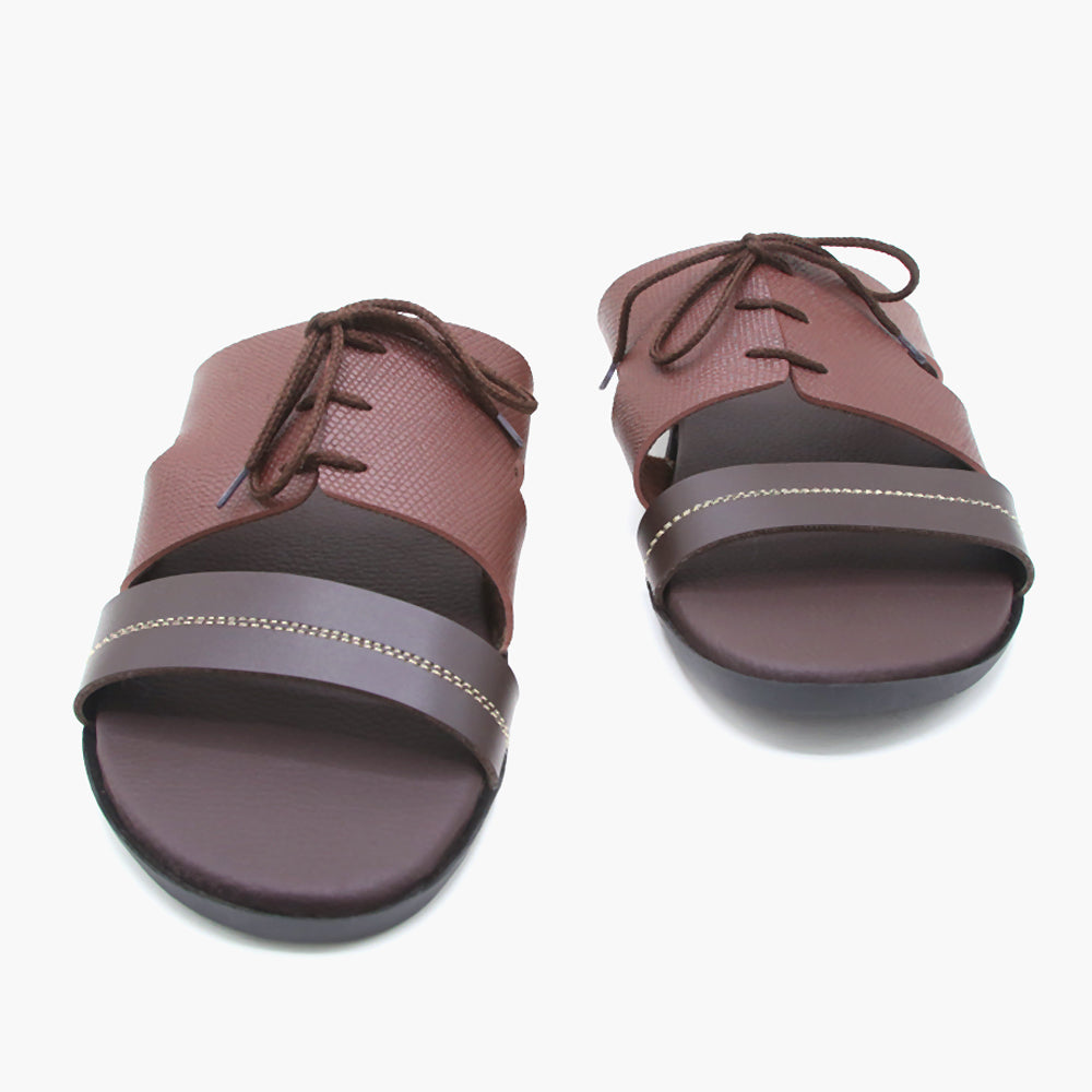 Men's Slipper - Brown, Men's Slippers, Chase Value, Chase Value