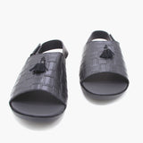 Men's Slipper - Black, Men's Slippers, Chase Value, Chase Value
