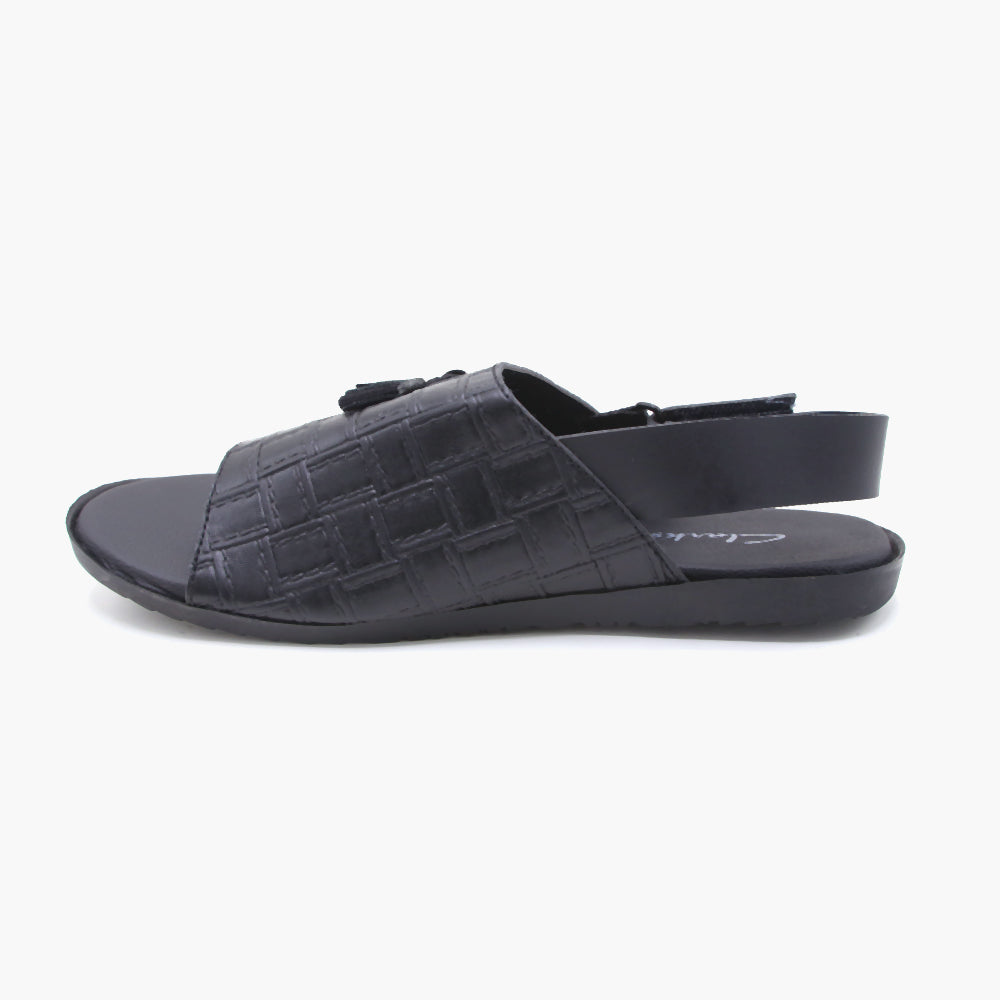 Men's Slipper - Black, Men's Slippers, Chase Value, Chase Value