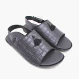 Men's Slipper - Black, Men's Slippers, Chase Value, Chase Value