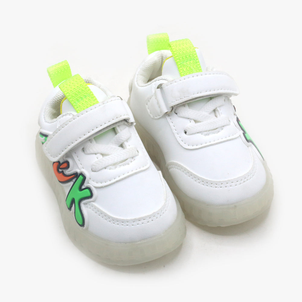 Girls Joggers - White, Girls Sneakers & Shoes, Chase Value, Chase Value