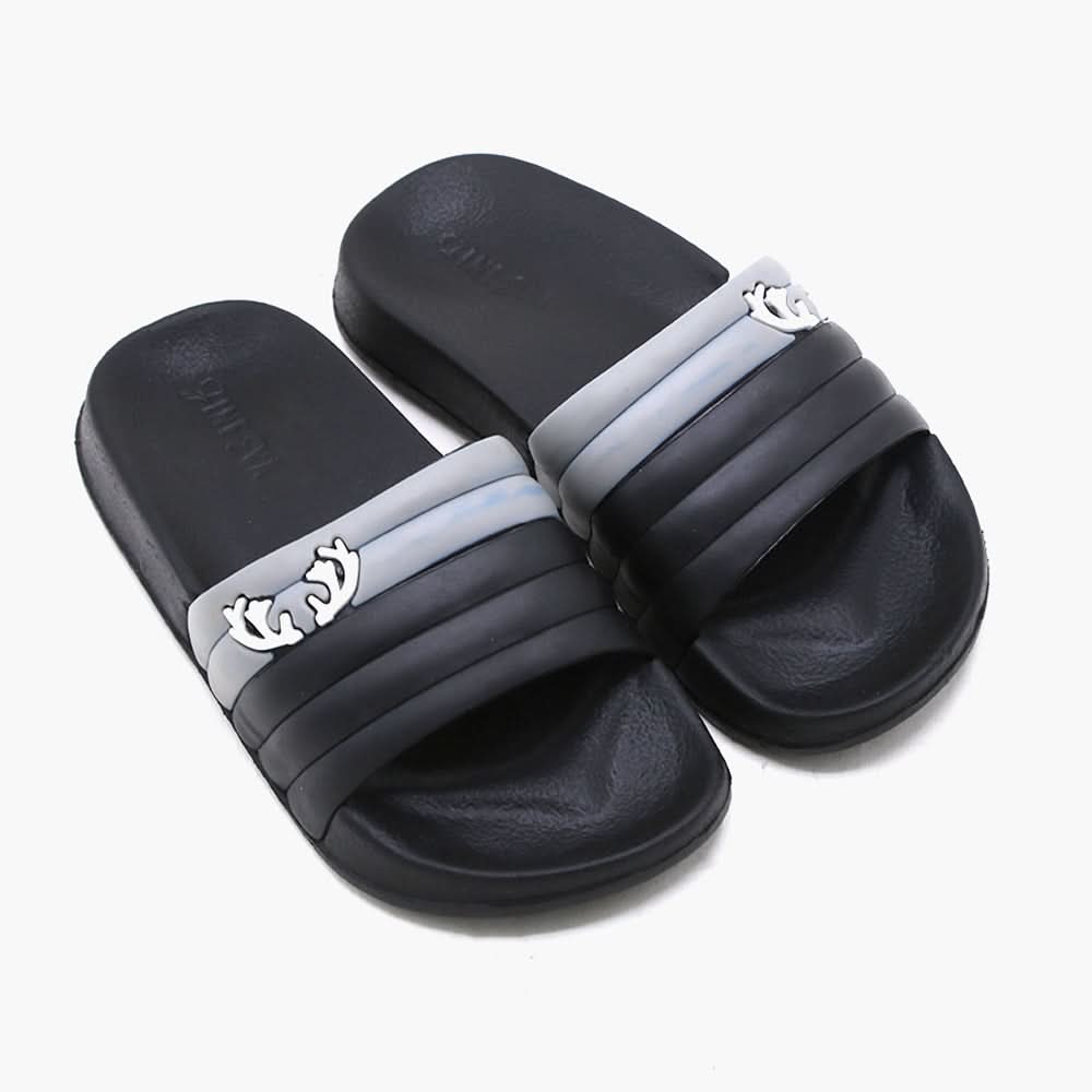 Boys Slider - Silver, Boys Slippers, Chase Value, Chase Value