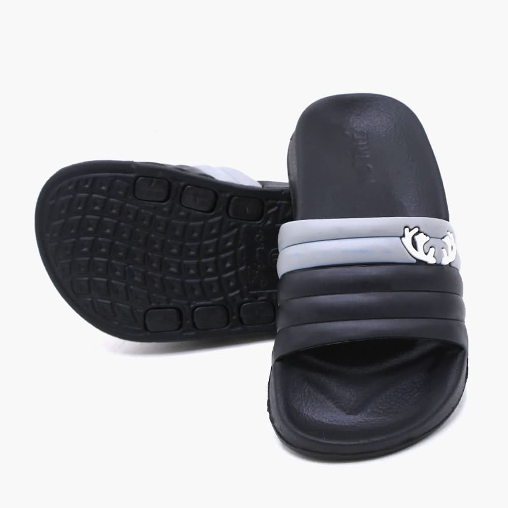 Boys Slider - Silver, Boys Slippers, Chase Value, Chase Value