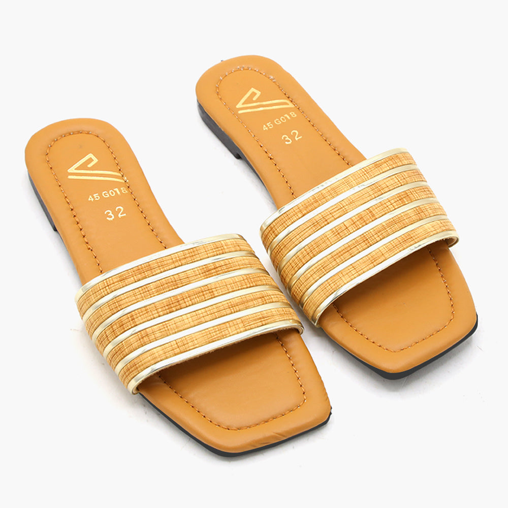 Girls Slipper - Yellow, Girls Slippers, Chase Value, Chase Value