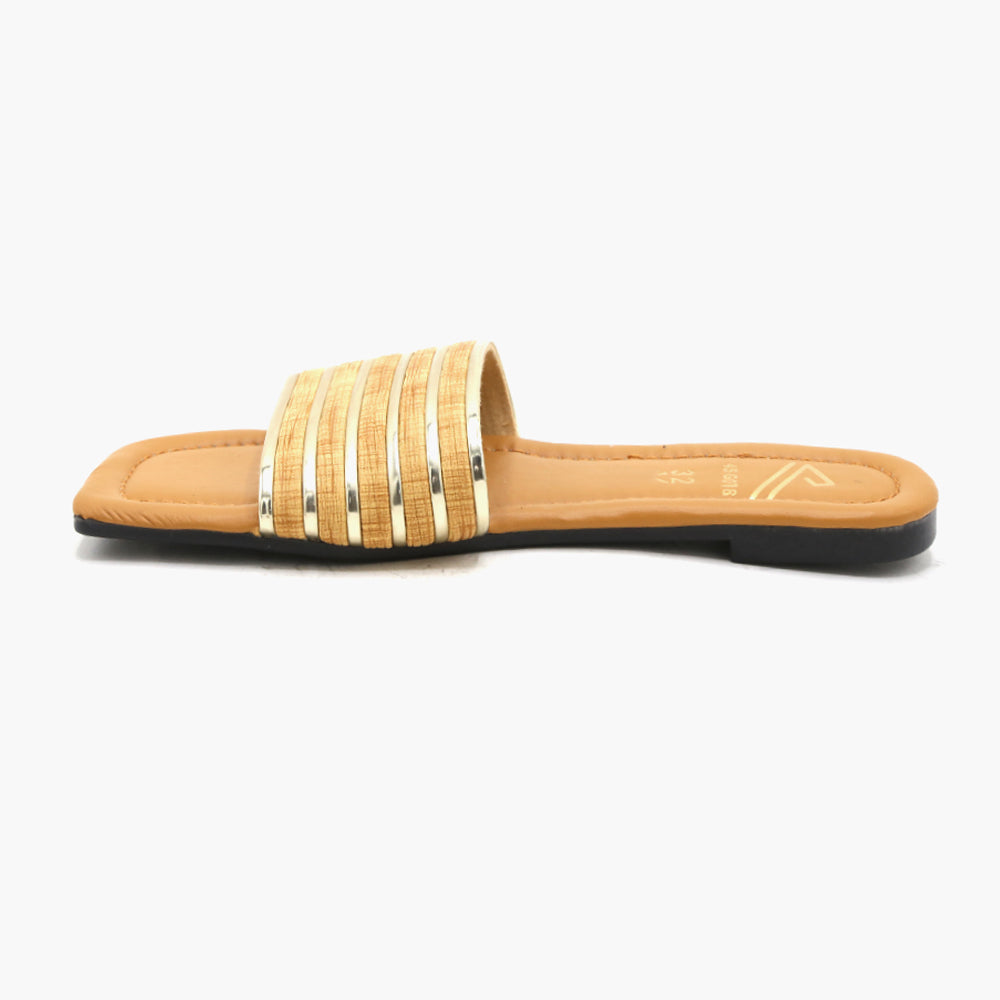 Girls Slipper - Yellow, Girls Slippers, Chase Value, Chase Value