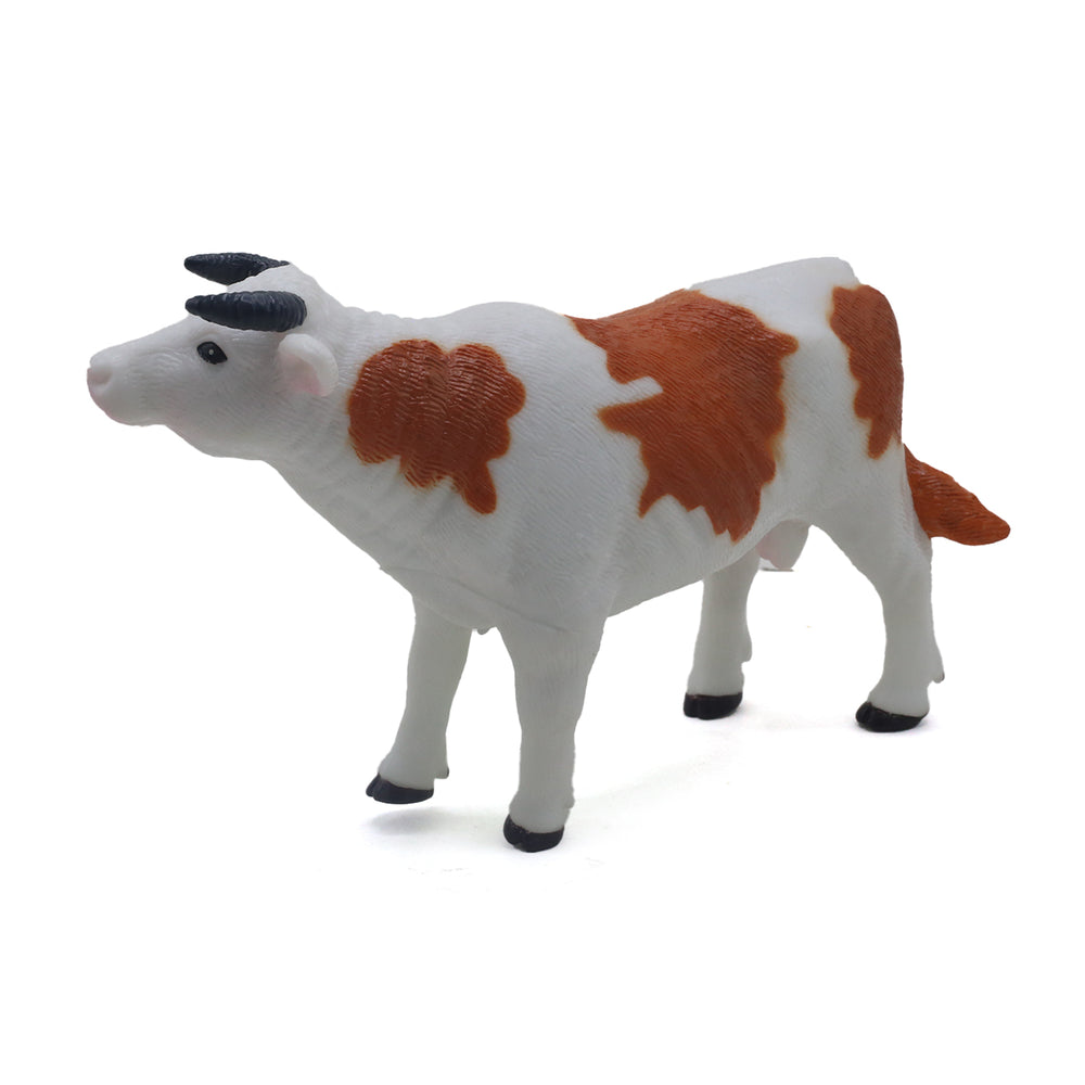 Calf Greeting Card With Sound - Brown & White, Animal Toys, Chase Value, Chase Value