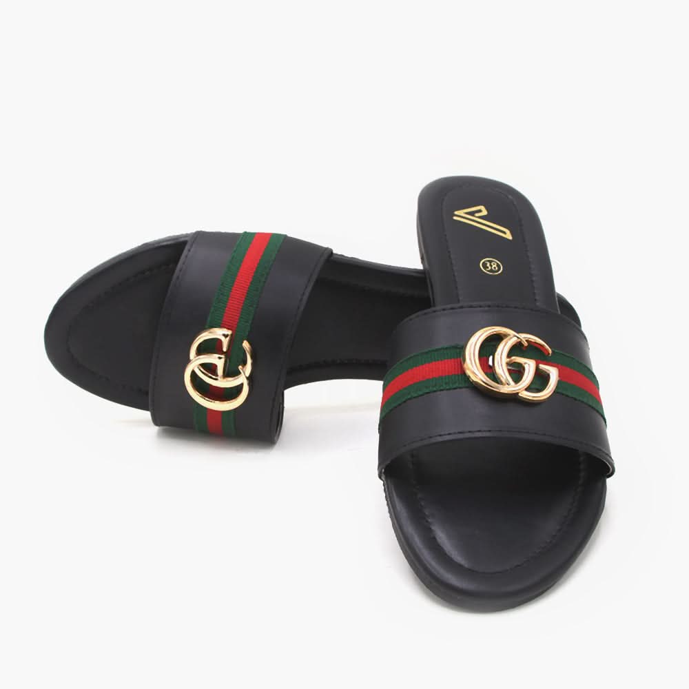 Women's Slipper - Black, Women Slippers, Chase Value, Chase Value