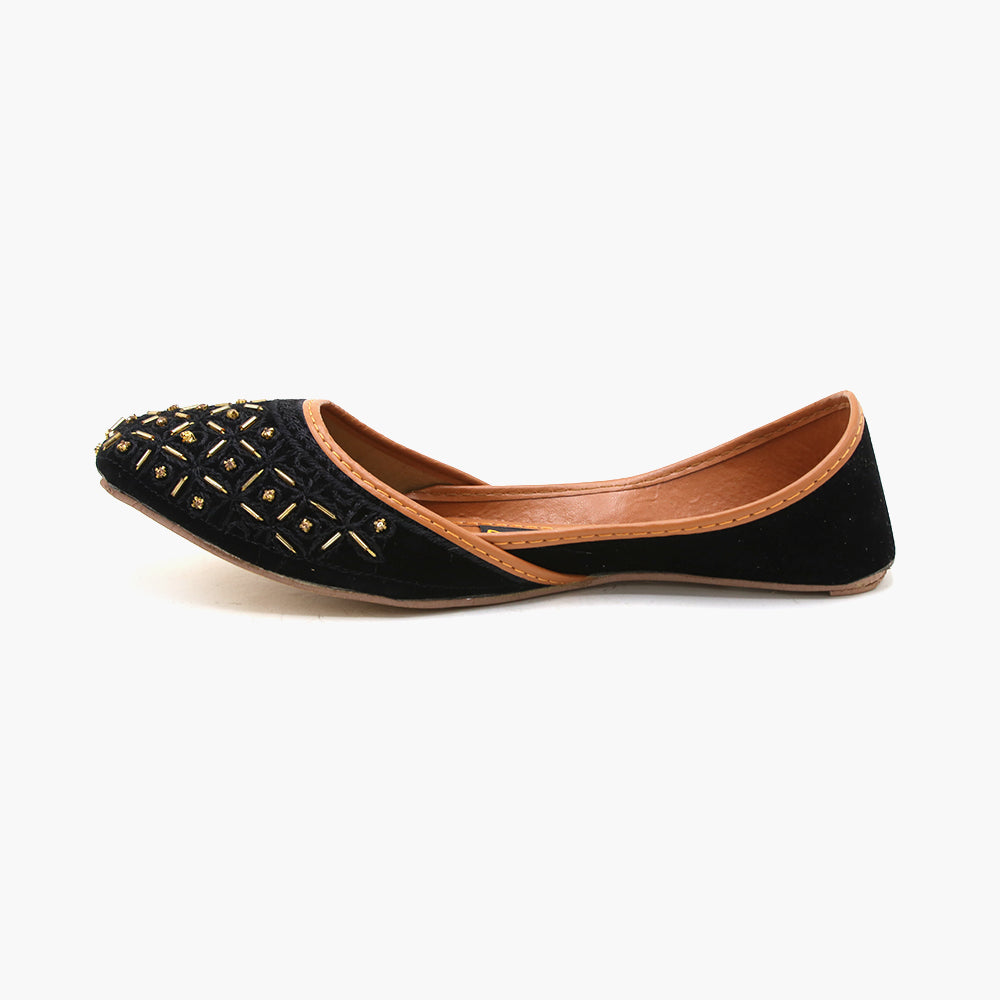 Women's Khussa - Black, Women Khussa, Chase Value, Chase Value