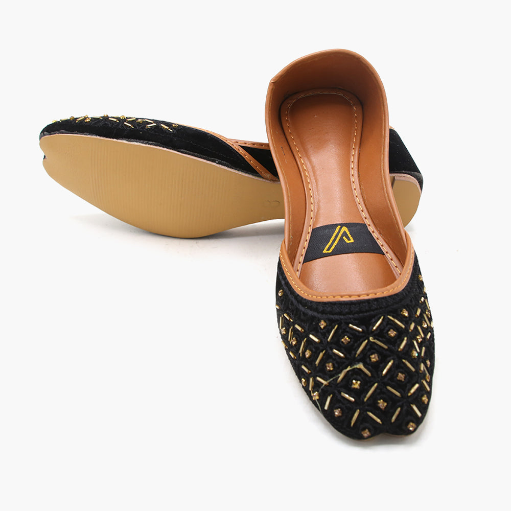 Women's Khussa - Black, Women Khussa, Chase Value, Chase Value