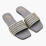 Girls Slipper - Grey, Girls Slippers, Chase Value, Chase Value
