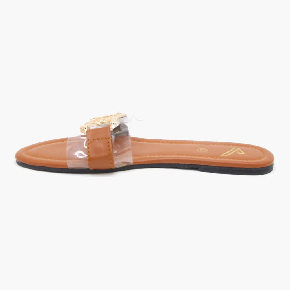 Women's Slipper - Mustard, Women Slippers, Chase Value, Chase Value