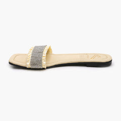 Girls Slipper - Fawn