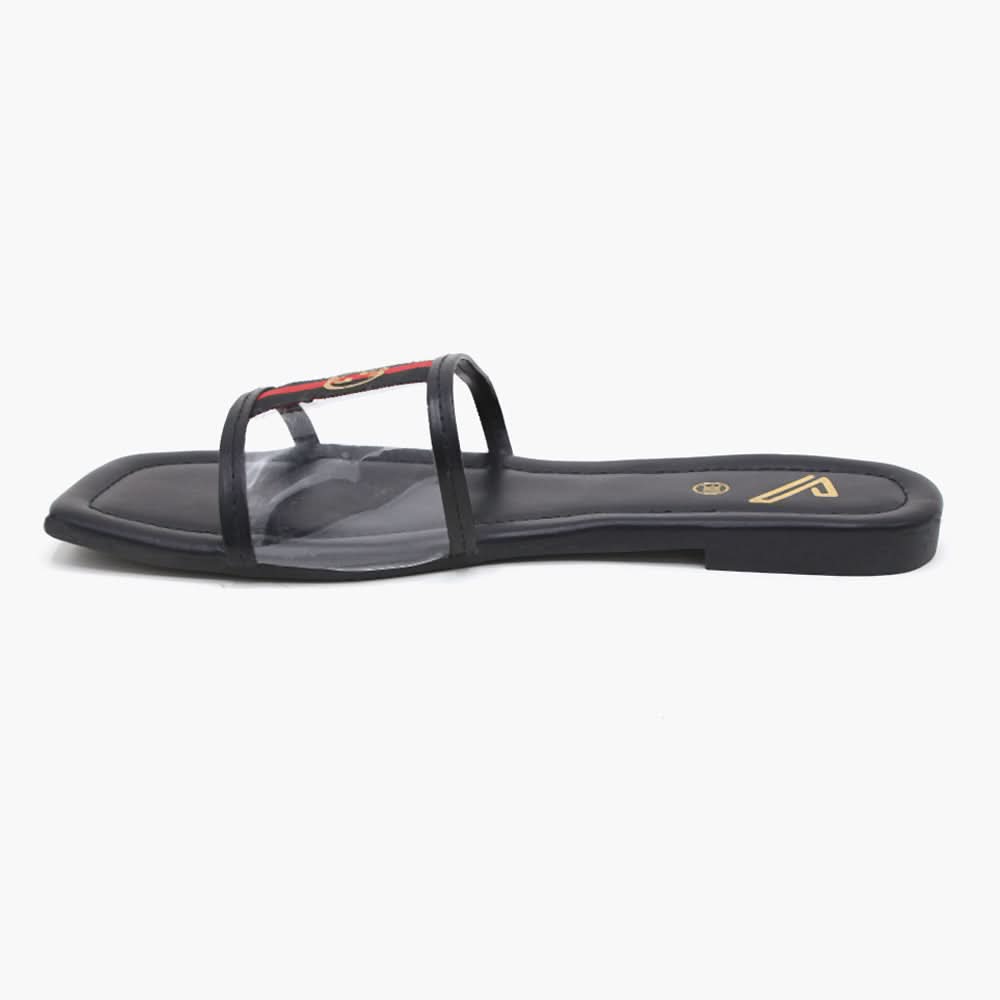 Women's Slipper - Black, Women Slippers, Chase Value, Chase Value