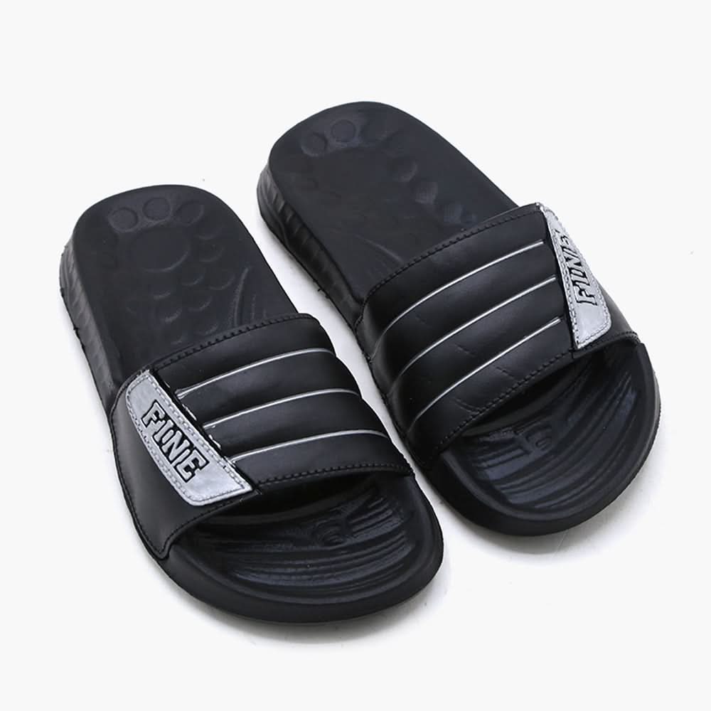 Boys Slider - Black, Boys Slippers, Chase Value, Chase Value