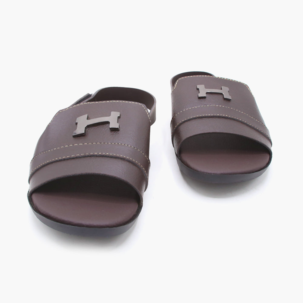Men's Slipper - Brown, Men's Slippers, Chase Value, Chase Value