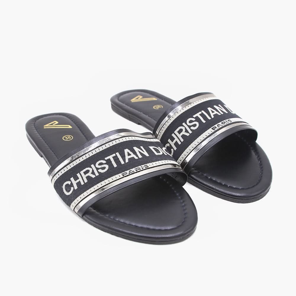 Women's Slipper - Black, Women Slippers, Chase Value, Chase Value
