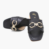 Women's Slipper - Black, Women Slippers, Chase Value, Chase Value