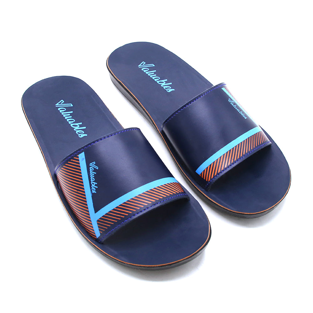 Men's Sliders - Blue, Men's Slippers, Chase Value, Chase Value