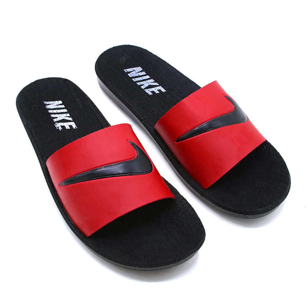 Men's Sliders - Red, Men's Slippers, Chase Value, Chase Value