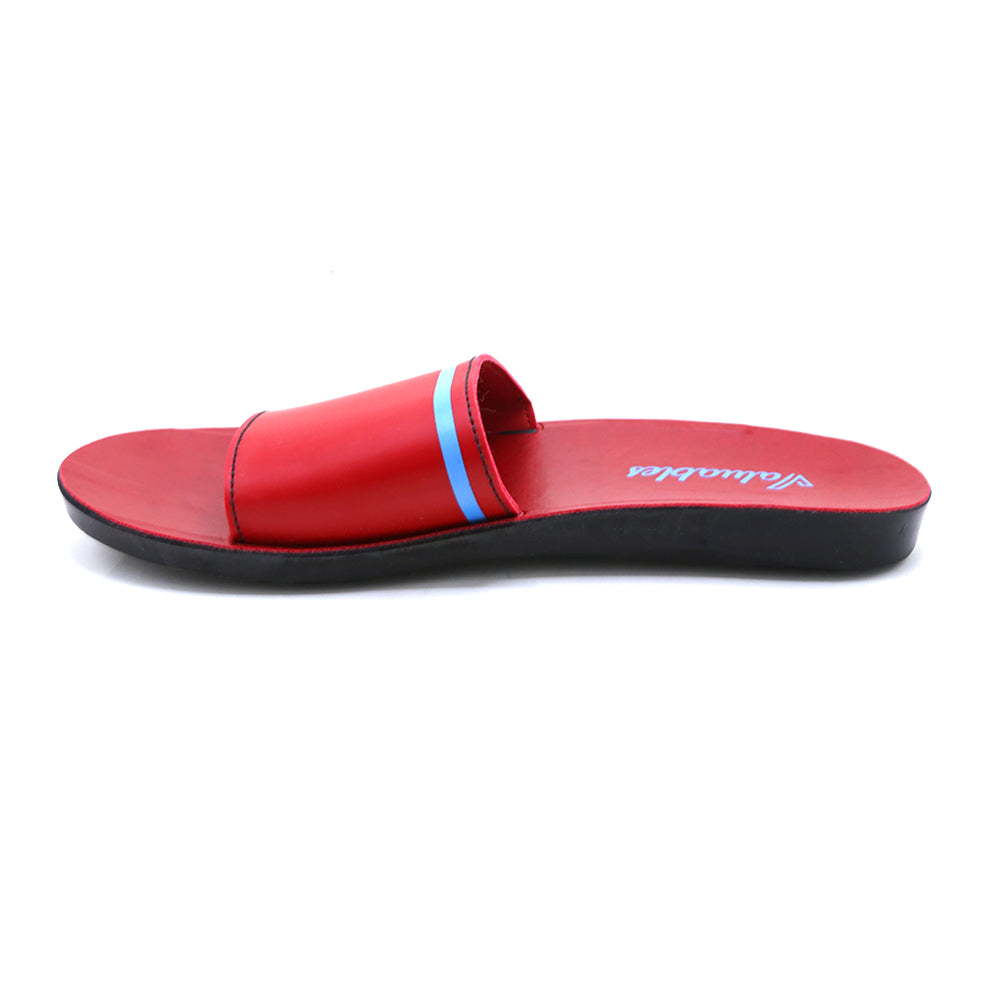 Men's Sliders - Red, Men's Slippers, Chase Value, Chase Value