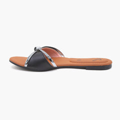 Women's Slipper - Black, Women Slippers, Chase Value, Chase Value