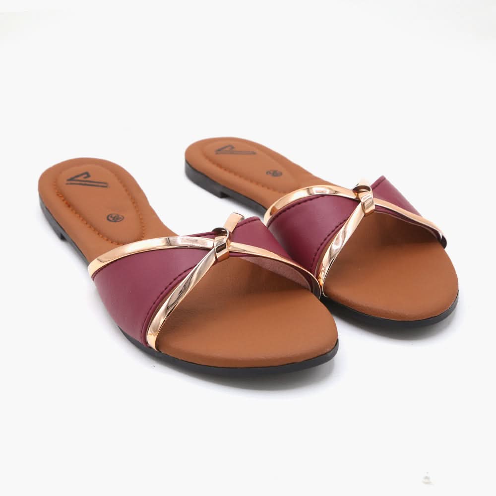 Women's Slipper - Maroon, Women Slippers, Chase Value, Chase Value