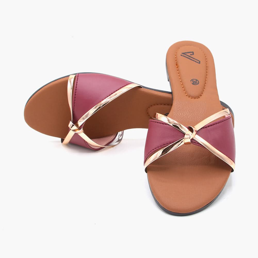Women's Slipper - Maroon, Women Slippers, Chase Value, Chase Value
