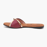 Women's Slipper - Maroon, Women Slippers, Chase Value, Chase Value