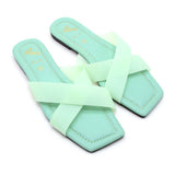 Women's Slipper - Green, Women Slippers, Chase Value, Chase Value