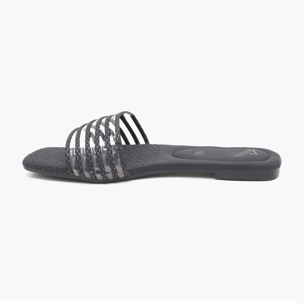 Women's Slipper - Black, Women Slippers, Chase Value, Chase Value