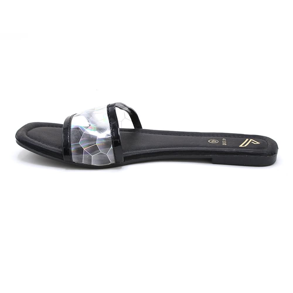 Women's Slipper - Black, Women Slippers, Chase Value, Chase Value