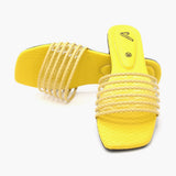 Women's Slipper - Yellow, Women Slippers, Chase Value, Chase Value