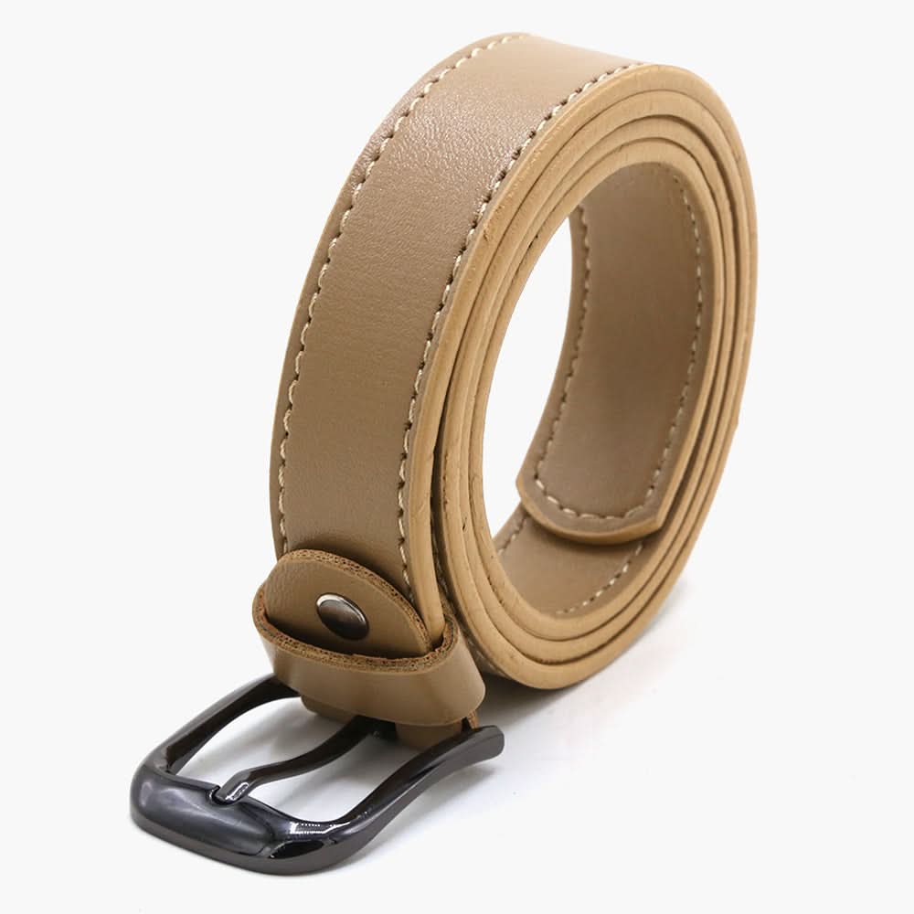 Women's Plain Belt - Fawn, Women Belts, Chase Value, Chase Value