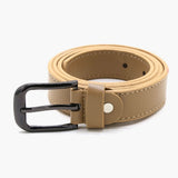 Women's Plain Belt - Fawn, Women Belts, Chase Value, Chase Value