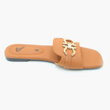 Women's Slipper - Mustard, Women Slippers, Chase Value, Chase Value