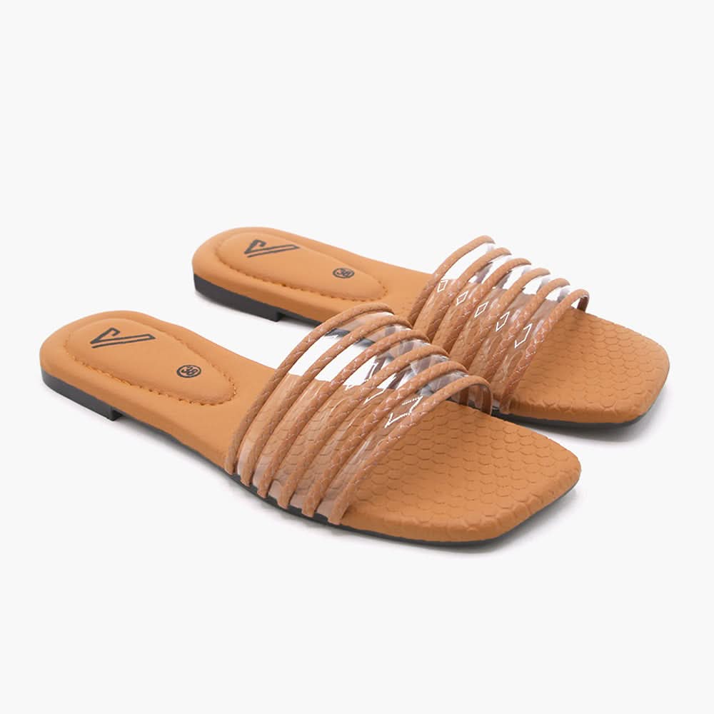 Women's Slipper - Mustard, Women Slippers, Chase Value, Chase Value