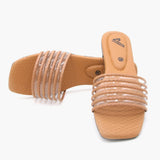 Women's Slipper - Mustard, Women Slippers, Chase Value, Chase Value