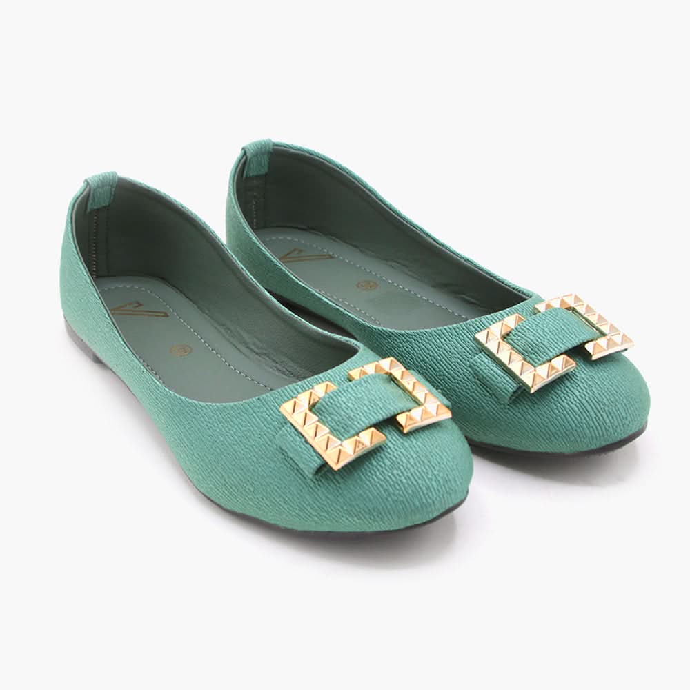 Women's Pump - Green, Women Pumps, Chase Value, Chase Value