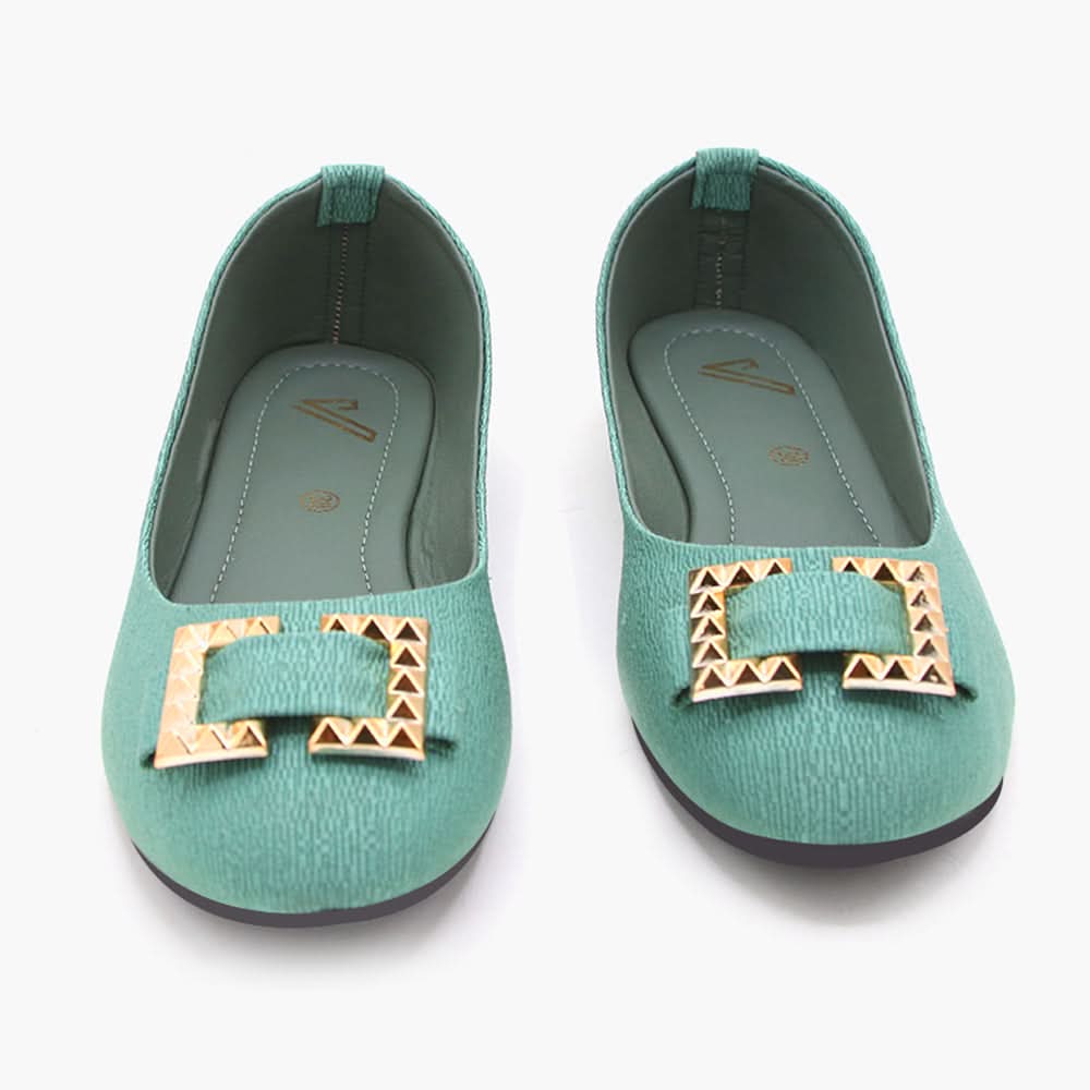 Women's Pump - Green, Women Pumps, Chase Value, Chase Value