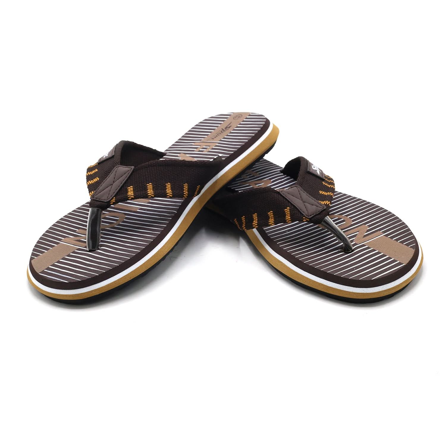 Men's Flip Flop - Brown, Men's Slippers, Chase Value, Chase Value