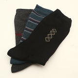 Knit line Full Socks 3Pcs - Multi, Boys Socks, Chase Value, Chase Value