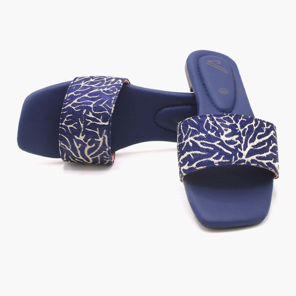 Women's Slipper - Blue, Women Slippers, Chase Value, Chase Value