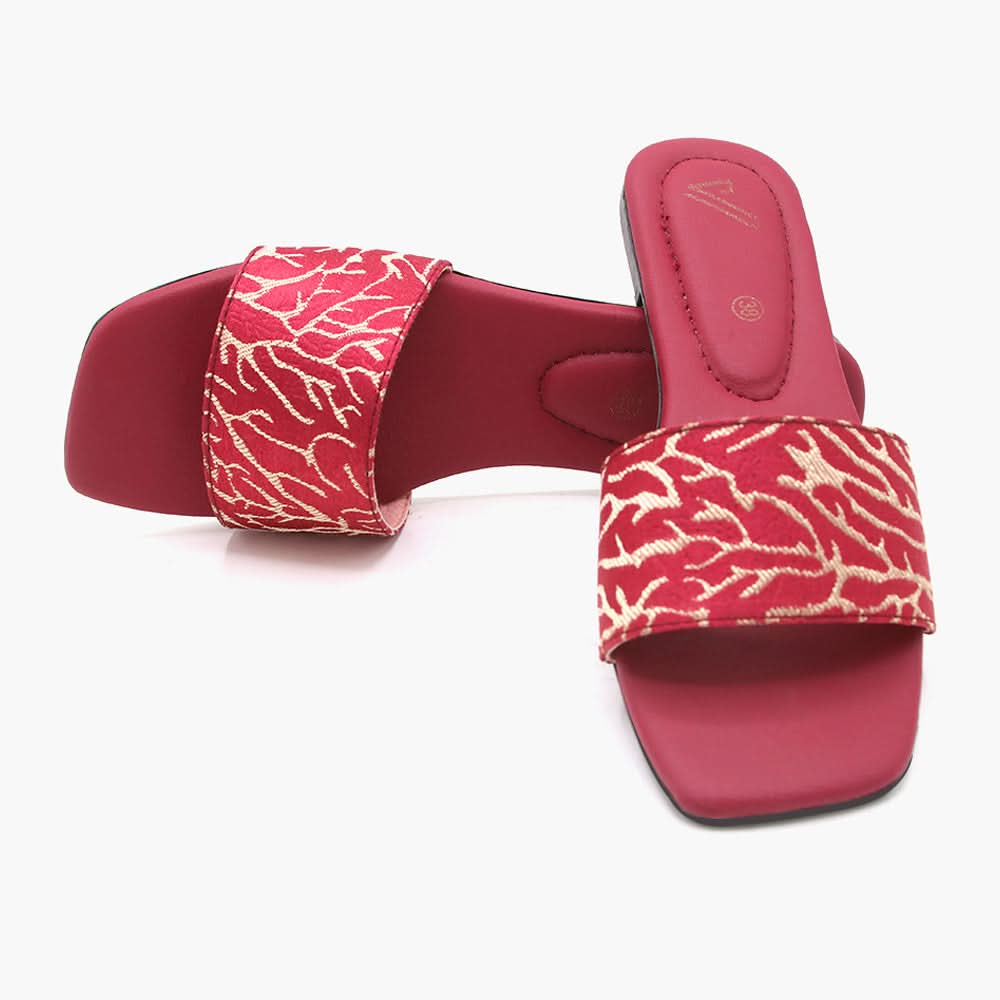 Women's Slipper - Maroon, Women Slippers, Chase Value, Chase Value