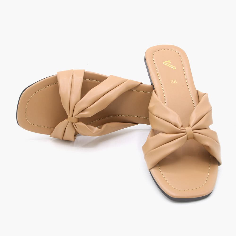 Women's Slipper - Beige, Women Slippers, Chase Value, Chase Value