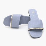 Women's Slipper - Light Blue, Women Slippers, Chase Value, Chase Value