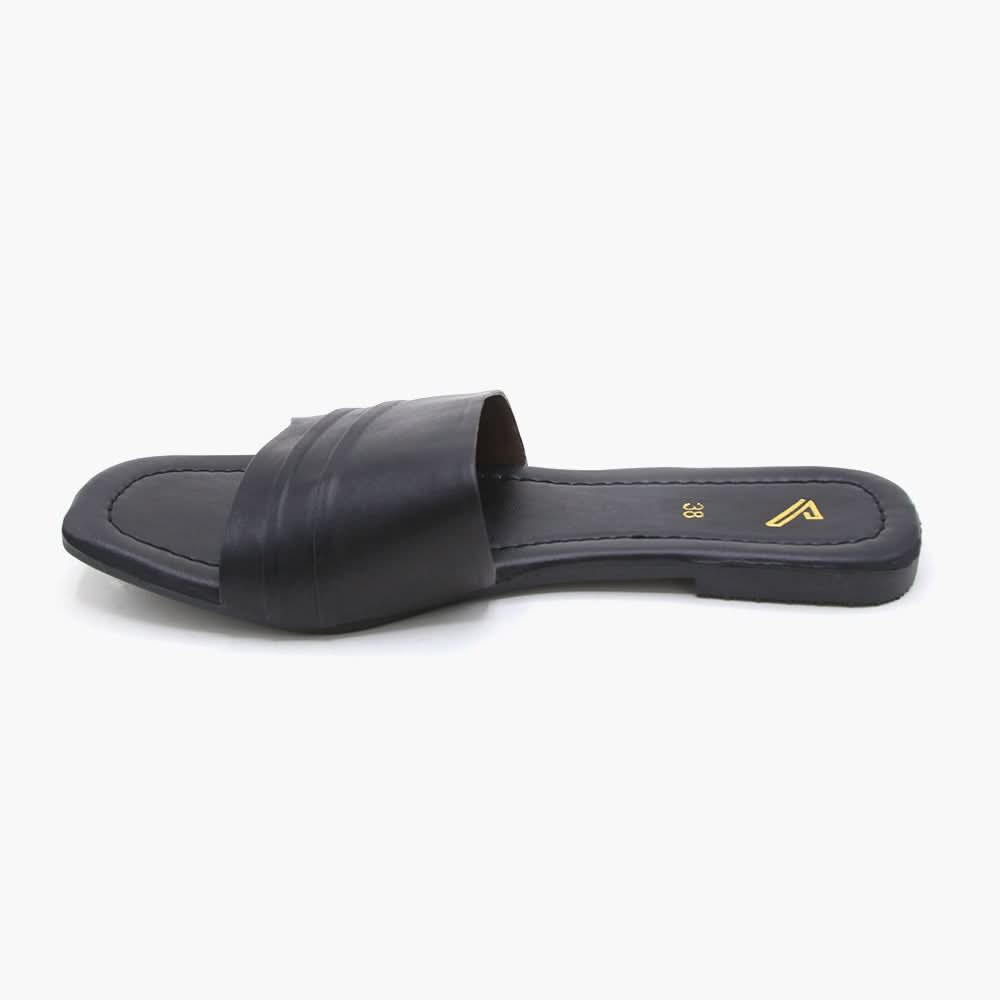 Women's Slipper - Black, Women Slippers, Chase Value, Chase Value