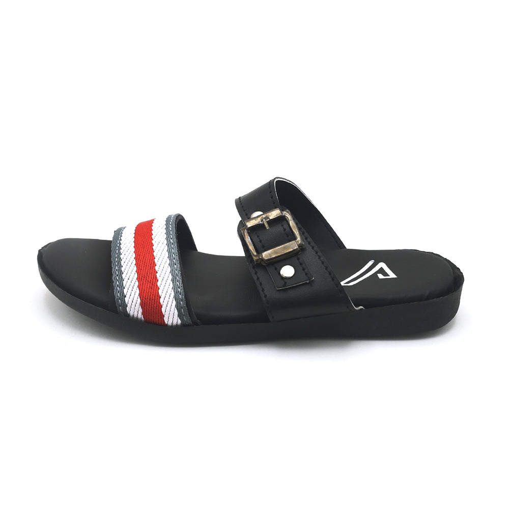 Valuable Boys Slipper - Black, Boys Slippers, Chase Value, Chase Value