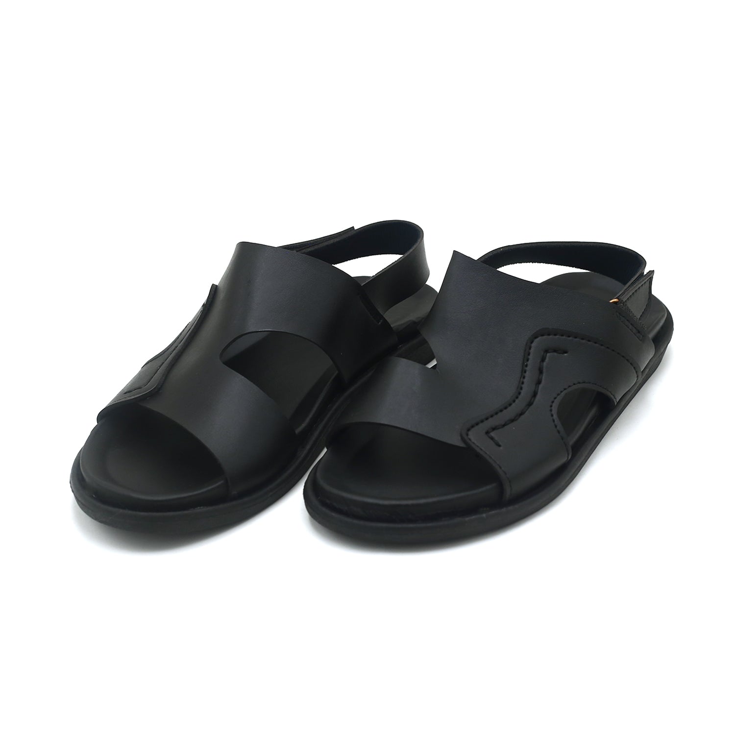Valuable Men's Sandal - Black, Men's Sandals, Chase Value, Chase Value